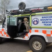 The force is strong with the newest Brecon Mountain Rescue Team recruit