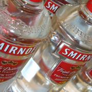 Jade Cambridge stole 3 bottles of Smirnoff vodka from the Spar store in Presteigne. Picture: Arne Huckelheim