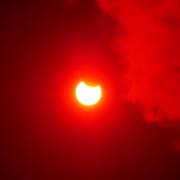 A partial solar eclipse will be visible int he Elan Valley later this month.