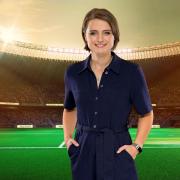 Michelle Owen from Newtown will be part of the ITV Wales team in Qatar. Picture: ITV Football.