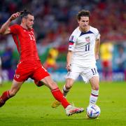 Gareth Bale in action against USA. Picture: PA.