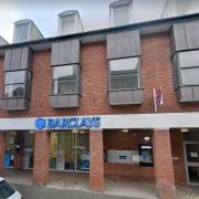 The Barclays Bank branch on Broad Street, Builth Wells - plans have been lodged with Powys County Council to convert the first and second floor from officer to flats. From Google Streetview.