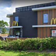 Welshpool McDonald's on Enterprise Park.