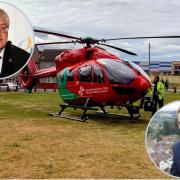 The closure of the Wales Air Ambulance base in Welshpool is set to be debated in the Senedd