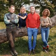 Chris Packham, Michaela Strachan, Iolo Williams, Gillian Burke for Autumnwatch 2020.