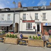 The incident started following an argument with a group of men at the Pheasant Inn, in Welshpool
