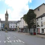Preparation for Machynlleth's new street trees begins