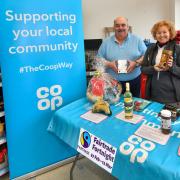 Powys Co-op store celebrates Fairtrade Fortnight