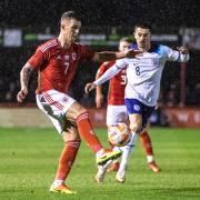 Ryan Sears in action for Wales C in 2023. Picture by Nik Mesney/FAW. (Image: Nik Mesney)