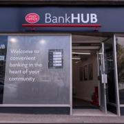 A Bank Hub in Cambuslang, Scotland, similar to the one proposed for Welshpool.