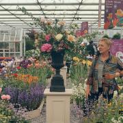 Claire Austin at the RHS Chelsea Flower Show