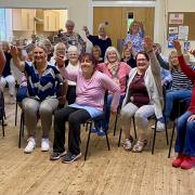Howey WI at their May meeting