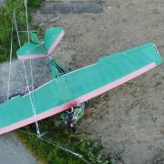 A microlight aircraft lost power and crashed into a field near Castle Caereinion last year