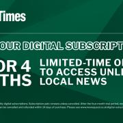 Sign up to the Powys County Times for £4 for 4 months