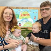 Ronnie Jones' Alice Birch and Lewis Jones and brother and sister Dougie and Mina want to keep raising money to support the Hope House Children's Hospices
