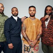 JB Gill (second from left) will be coming to Stowmarket this summer