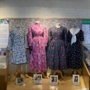 The Laura Ashley exhibition in Llanidloes.