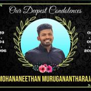 Mohananeethan Muruganantharajah drowned after jumping into a river in an attempt to rescue two children.