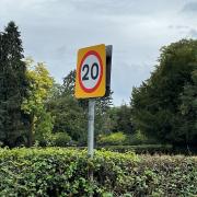 20mph sign - new picture. By Elgan Hearn Local Democracy Reporting Service.