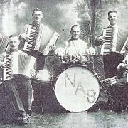 Newtown Accordion Band in 1938.
