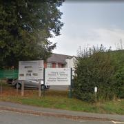 Welshpool's Victoria Memorial Hospital - from Google Streetview