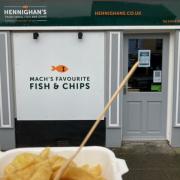 Hennighan’s Fish and Chip shop is up for another award.