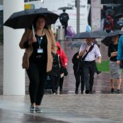 The Met Office said the yellow weather warning could bring up to 30mm of rain to some areas of Powys and snow to others.