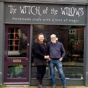 Jennifer and Andrew Coult, owners of Witch of the Willows.