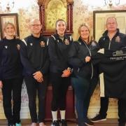Llandrindod Wells Junior Girls Football Club has teamed up with the Metropole Hotel.