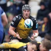 BLOW: Dan Lydiate suffered a rib injury playing for the Dragons against Leinster