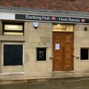 Welshpool Bank Hub.
