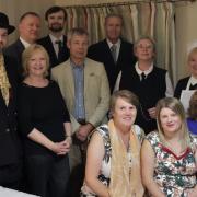 The cast of Out Of Order which will be performed by Newtown Amateur Dramatics Society this month. Image: John Atkinson.