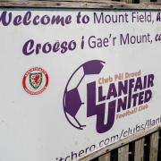 Llanfair United F.C, Mount Field Stadium pics (Pics by John Smith/FAW)