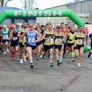 117 runners set off from the start line on Sunday.