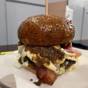 The 'Wally Woods' burger.