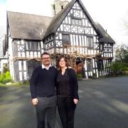 Lisa and John Brant, new owners of Maesmawr Hall Hotel