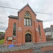 The former Caersws Baptist Chapel, pictured here in June 2021, has been left empty for almost two years.