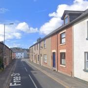 Free Street in Brecon - a consultation to make it one way is due to start soon. From Google Streetview.