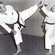Judo training in Newtown in 1998.
