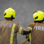 Firefighters were called to Elthorne Road in the early hours of this morning (April 8)