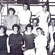 Keep fit class members in Llanfair Caereinion in 1971.