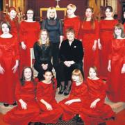 The Mid Powys Youth Choir in 2008.