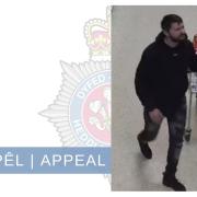 Police want to speak to the man in this photo.