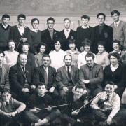 Montgomeryshire Youth Orchestra in 1961.