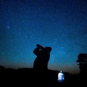 The dark skies above the Elan Valley are perfect for viewing the stars