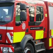 Mid and West Wales Fire and Rescue Service sent one crew to the incident.