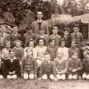 Llanfair Primary School 1954 sent in by Michelle Turner.
