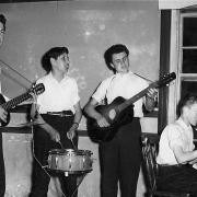 The Hotdogs perform in the early 1960s.