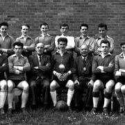 Newtown Boys High School football team from 1962.