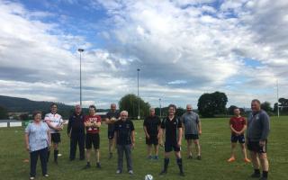 Welshpool Rugby Club's Walk and Talk sessions are proving a big hit